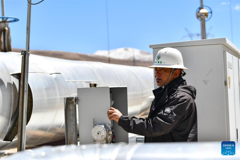 Ο γεωθερμικ?? σταθμ?? παραγωγ?? ηλεκτρικ?? εν?ργεια? στο μεγαλ?τερο υψ?μετρο τη? Κ?να? βελτι?νει την ικαν?τητα παραγωγ?? ηλεκτρικ?? εν?ργεια?