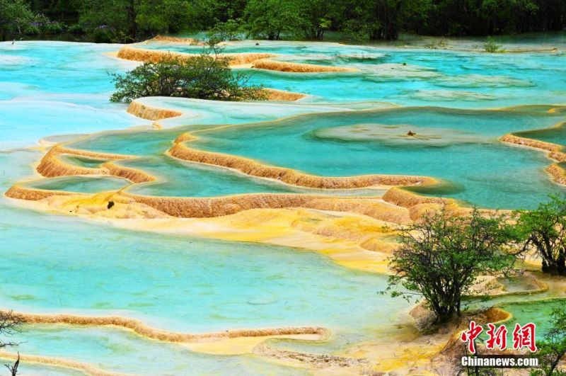 Μαγευτικ? τοπ?ο του Εθνικο? Π?ρκου Χουανγκλ?νγκ στο Σιτσου?ν