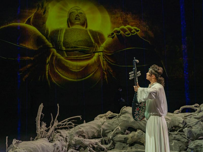 Διαδραστικ? παρ?σταση ζωντανε?ει τι? τοιχογραφ?ε? των Σπηλα?ων Μογκ?ο