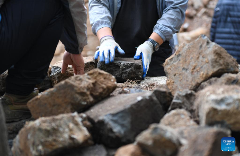 Το ?ργο αποκατ?σταση? του τμ?ματο? Τζιενκ?ου του Σινικο? Τε?χου? εξελ?σσεται ομαλ?