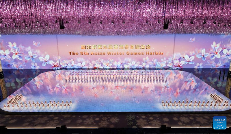 Στιγμι?τυπα απ? την τελετ? ?ναρξη? των 9ων Ασιατικ?ν Χειμεριν?ν Αγ?νων