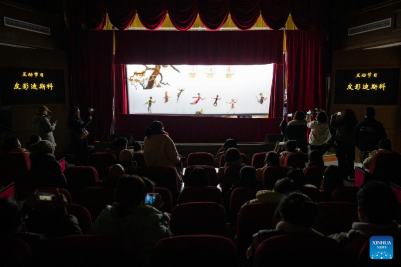 Το Θ?ατρο Σκι?ν τη? οικογ?νεια? Wang στην επαρχ?α Σιτσου?ν τη? Κ?να?