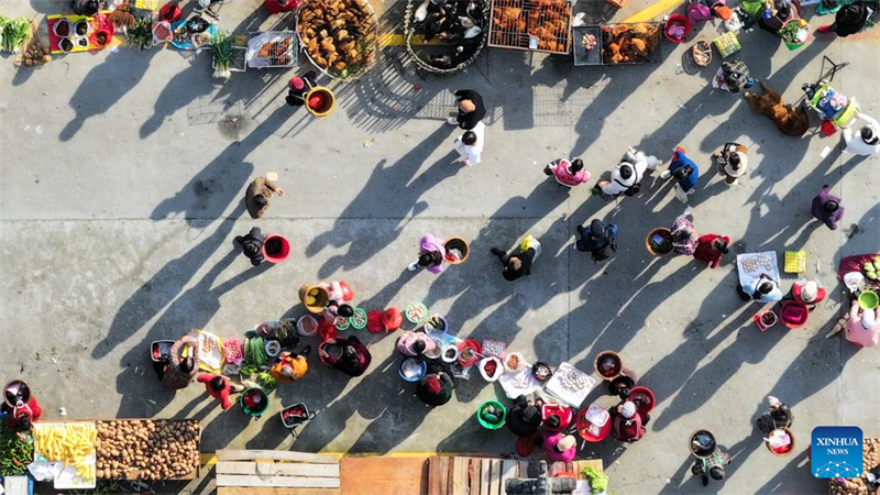 Εικ?νε? απ? την π?λη Μπι?ντσενγκ στην επαρχ?α Χουν?ν τη? Κ?να?