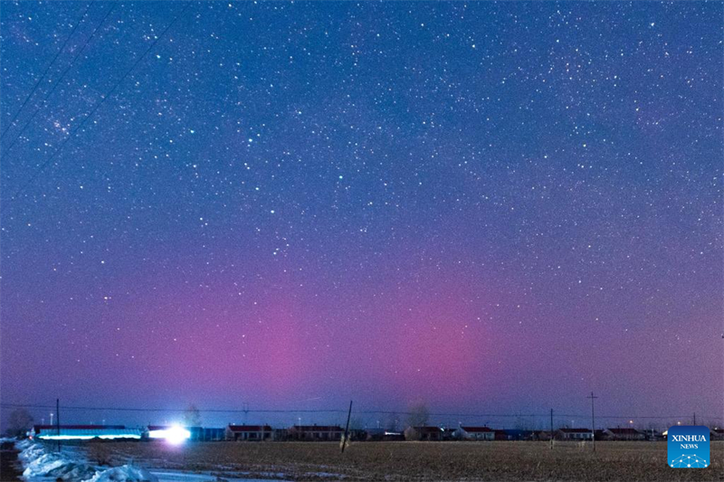 Εικ?νε? απ? το παν?μορφο β?ρειο Σ?λα? που εμφαν?στηκε στην επαρχ?α Χε?λονγκτζι?νγκ τη? Κ?να?
