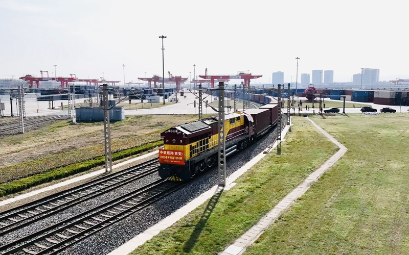 Η Σιδηροδρομικ? Γραμμ? Κ?να-Ευρ?πη (Xi'an) ξεπ?ρασε τα 1.000 Τρ?να το 2025