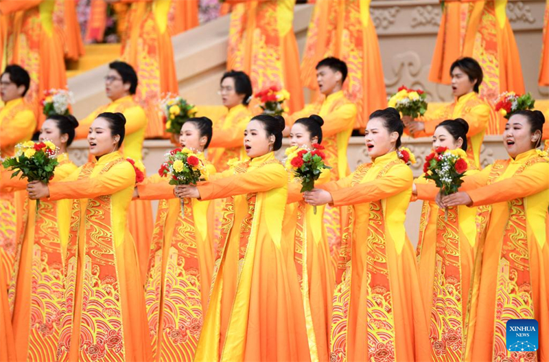 Μεγ?λη τελετ? προ? τιμ?ν του θρυλικο? προγ?νου Χου?νγκντι στην επαρχ?α Χεν?ν τη? Κ?να?