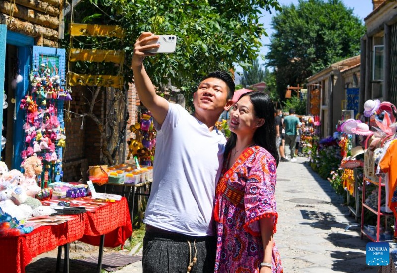 ?ποψη τη? κομητε?α? Τεκ?? στην Σιντζι?νγκ τη? Κ?να?