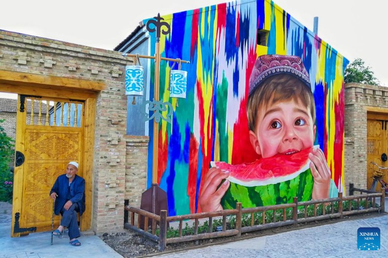 ?ποψη τη? κομητε?α? Τεκ?? στην Σιντζι?νγκ τη? Κ?να?