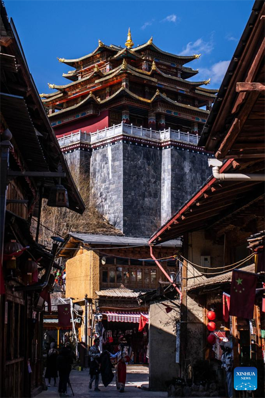 Το τοπ?ο τη? Σιανγκρι-Λα στην επαρχ?α Γιουν?ν τη? Κ?να?