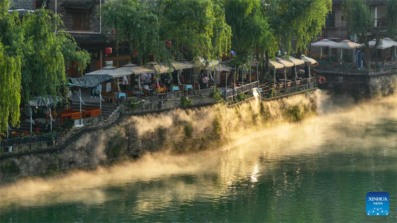 ?ποψη τη? αρχα?α? π?λη? Τζενγιου?ν στη νοτιοδυτικ? Κ?να