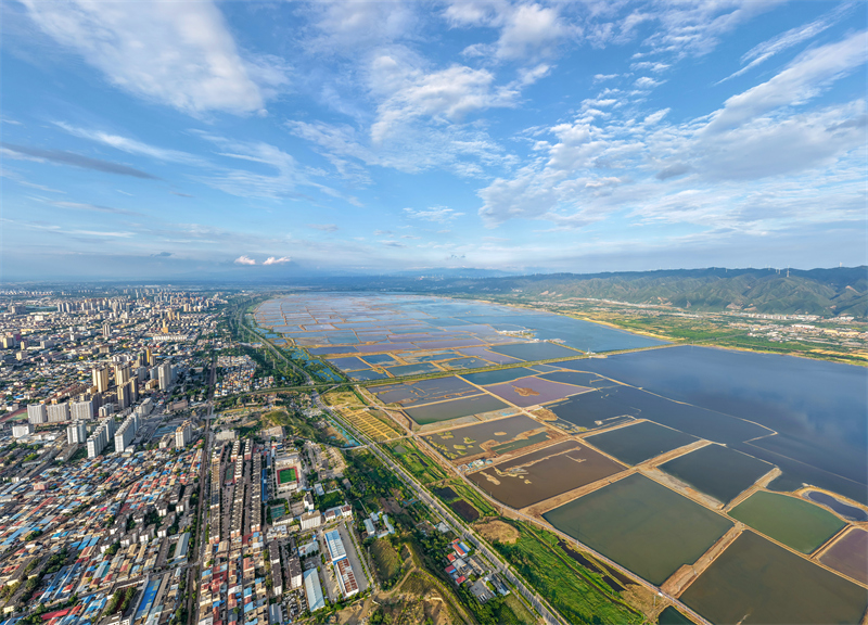 Επαρχ?α Σανσ?: Η οικολογικ? ομορφι? τη? αλμυρ? λ?μνη? ε?ναι σαν ζωγραφι?