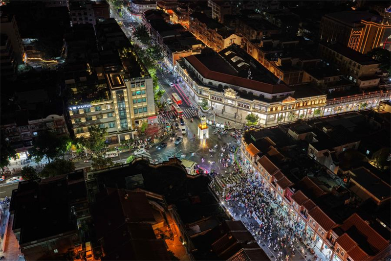 Ιστορικ? κ?ντρο τη? π?λη? Τσουαντζ?ου στην επαρχ?α Φουτζι?ν