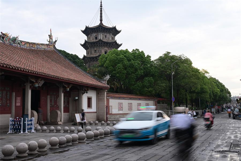 Ιστορικ? κ?ντρο τη? π?λη? Τσουαντζ?ου στην επαρχ?α Φουτζι?ν