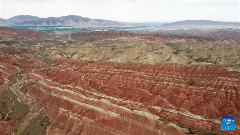 Βροχερ? τοπ?ο τη? γεωμορφ?? Ντανσι? στην επαρχ?α Γκανσο?