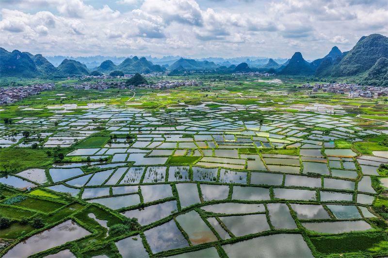Επαρχ?α Γκουανγκσ?: ?μορφο τοπ?ο στην ?παιθρο το καλοκα?ρι