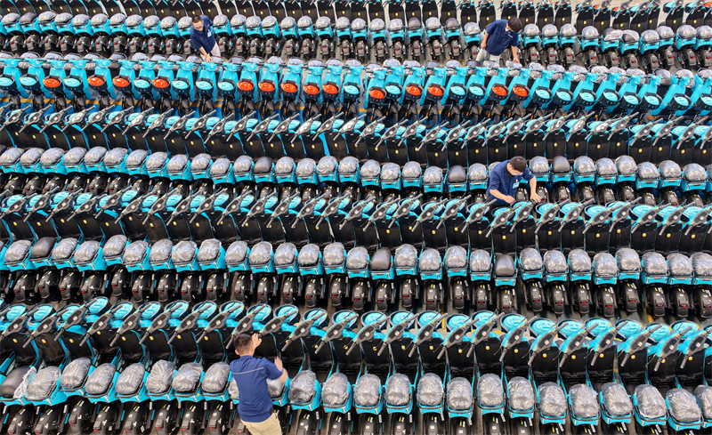 Επαρχ?α Σιτσου?ν: Τα κοιν?χρηστα ποδ?λατα εν?ργεια? υδρογ?νου διευκολ?νουν τι? καθημεριν?? μετακιν?σει?