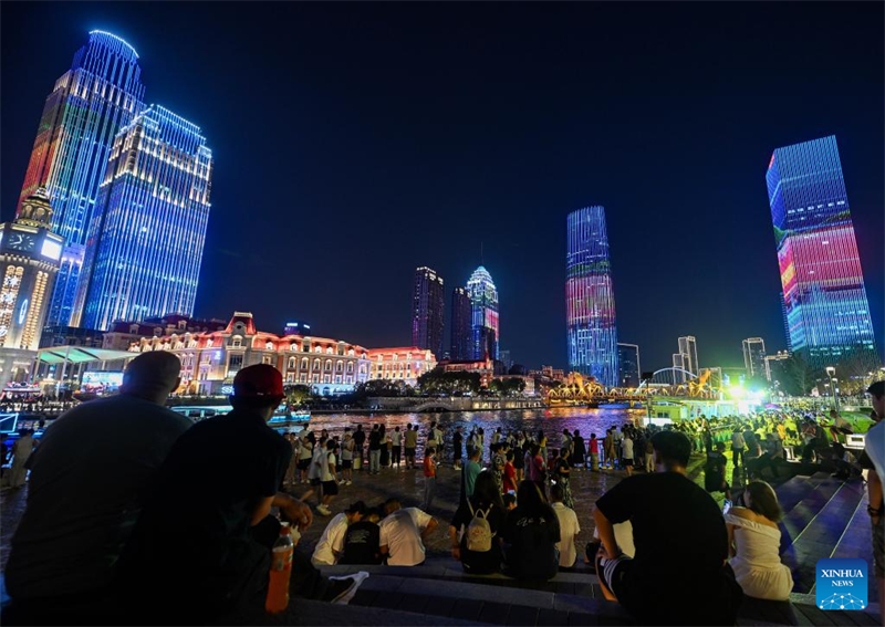 Νυχτεριν? θ?α στον ποταμ? Χα?χ? στον Δημο Τιεντζ?ν