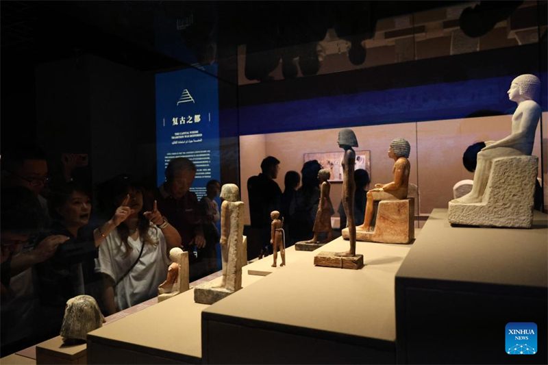 Η ?κθεση με θ?μα τον πολιτισμ? τη? αρχα?α? Αιγ?πτου ολοκληρ?θηκε στο Μουσε?ο τη? Σαγκ?η?