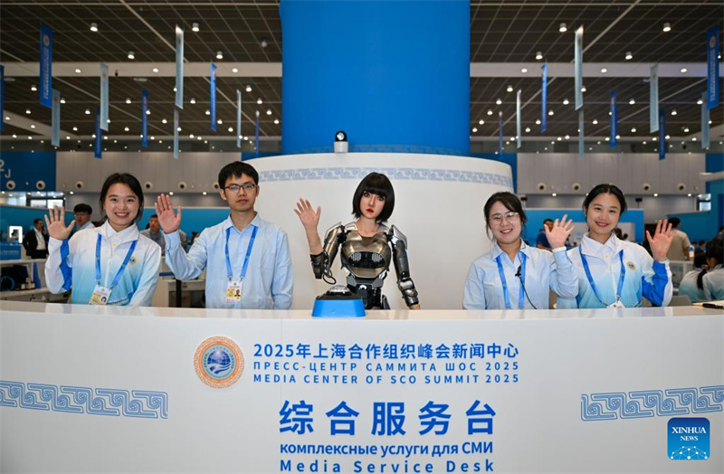 Ξεκ?νησε το κ?ντρο Τ?που για τη Σ?νοδο Κορυφ?? του Οργανισμο? Συνεργασ?α? τη? Σαγκ?η? στον Δ?μο Τιεντζ?ν