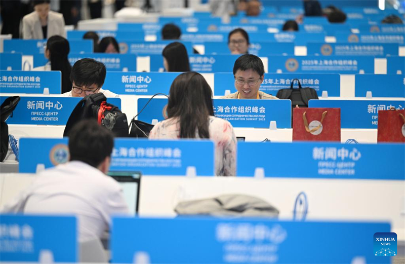 Ξεκ?νησε το κ?ντρο Τ?που για τη Σ?νοδο Κορυφ?? του Οργανισμο? Συνεργασ?α? τη? Σαγκ?η? στον Δ?μο Τιεντζ?ν