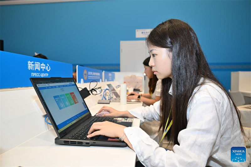 Ξεκ?νησε το κ?ντρο Τ?που για τη Σ?νοδο Κορυφ?? του Οργανισμο? Συνεργασ?α? τη? Σαγκ?η? στον Δ?μο Τιεντζ?ν