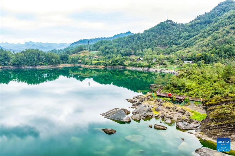 Τοπ?ο του φυσικ? καταφυγ?ου του Υγροτ?που Σιαονανχ?ι στο δ?μο Τσονγκτσ?νγκ