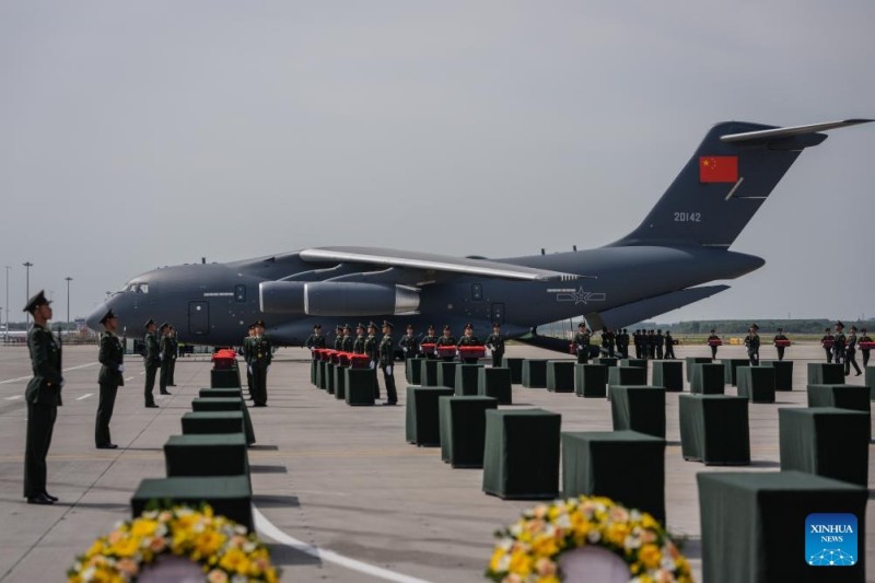 Επ?στρεψαν απ? τη Ν?τια Κορ?α τα λε?ψανα 30 Κιν?ζων μαρτ?ρων του Πολ?μου τη? Κορ?α?