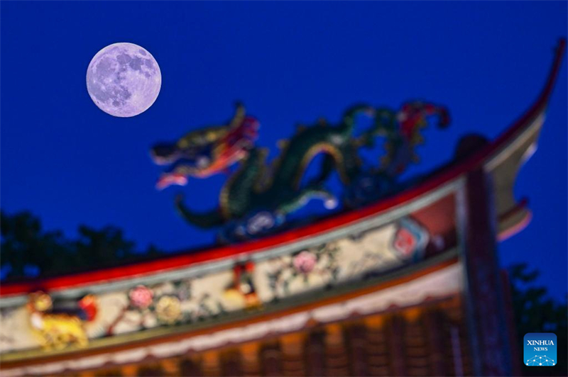 Η πανσ?ληνο? θαυμ?ζεται σε ?λη την Κ?να κατ? τη δι?ρκεια του Φεστιβ?λ του Μεσοφθινοπ?ρου